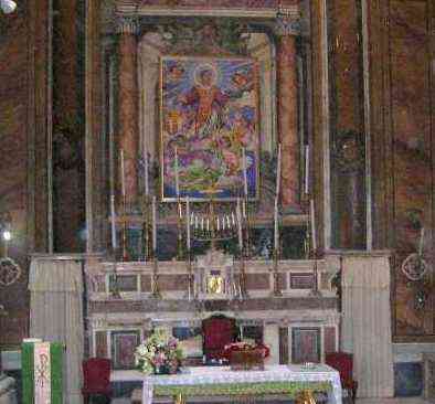 Altare della chiesa di San Cesario