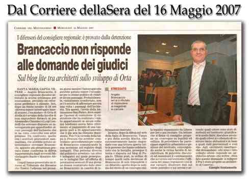 dal Corriere della Sera (16 maggio 2007)