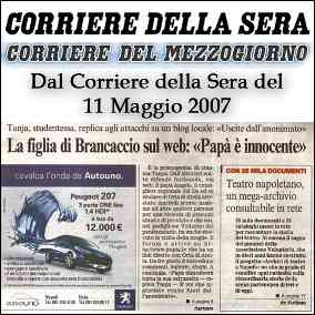 la prima del Corriere della Sera-Corriere del Mezzogiorno