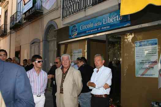 Il Circolo della Libertà in Piazza Municipio