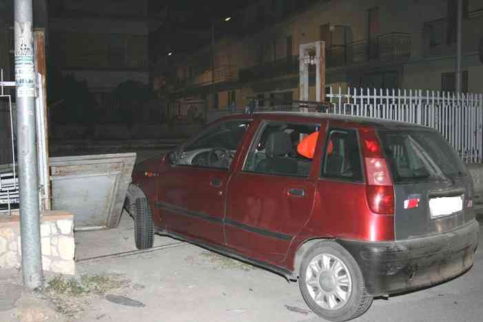 Immagine dell'incidente (foto di Franco Spinelli)