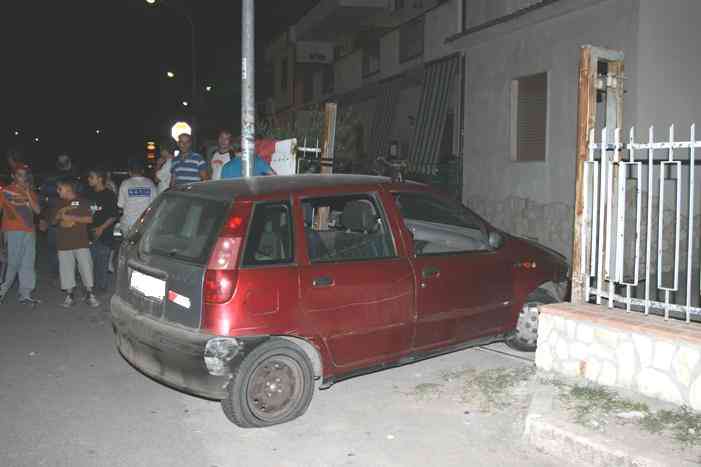 Immagine dell'incidente (foto di Franco Spinelli)