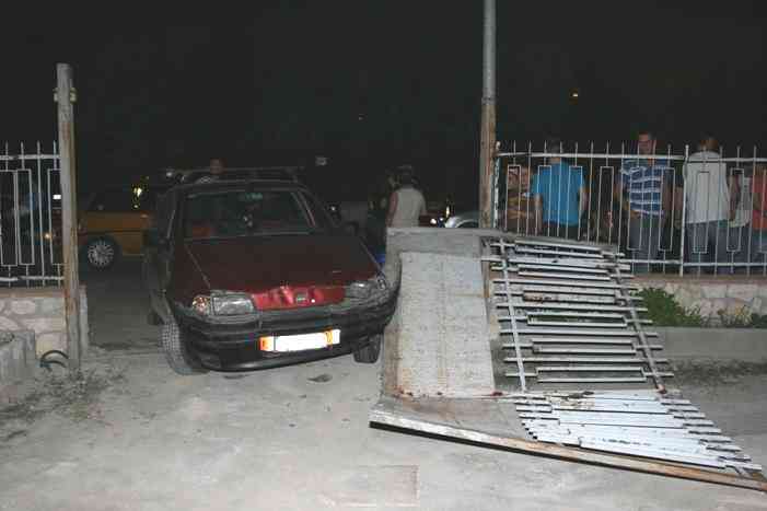 Immagine dell'incidente (foto di Franco Spinelli)