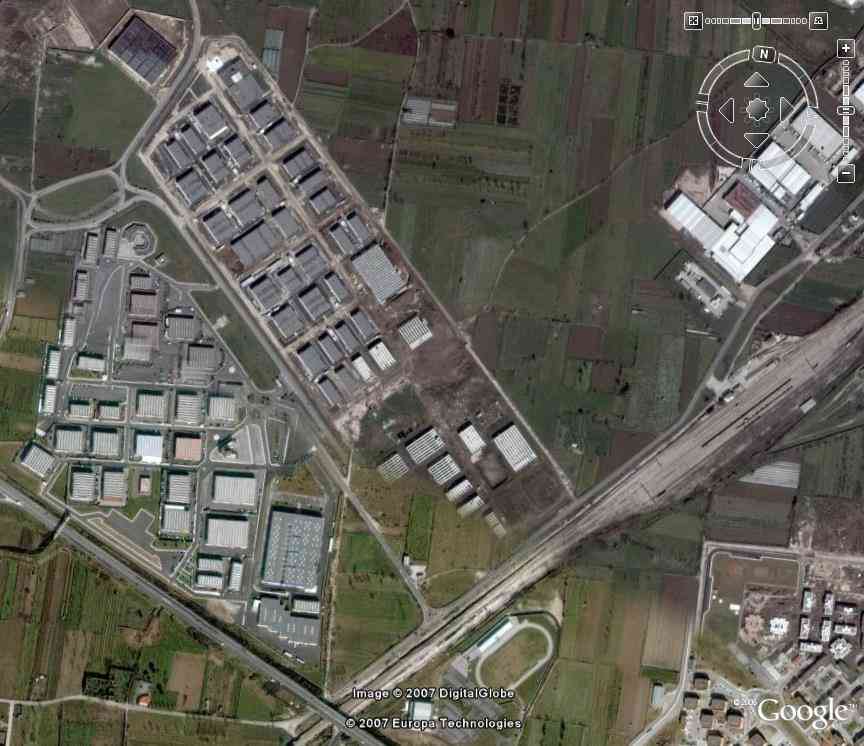 la zona industriale di Carinaro